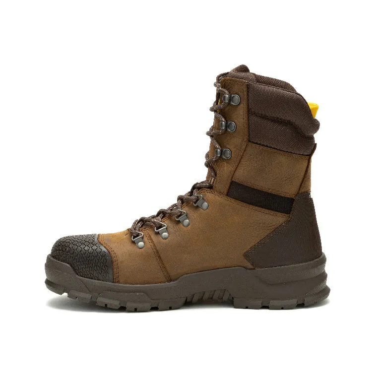 Accomplice Men's 8 X Steel-Toe Work Boots Wp Real Brown