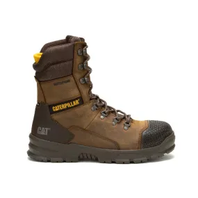 Accomplice Men's 8 X Steel-Toe Work Boots Wp Real Brown