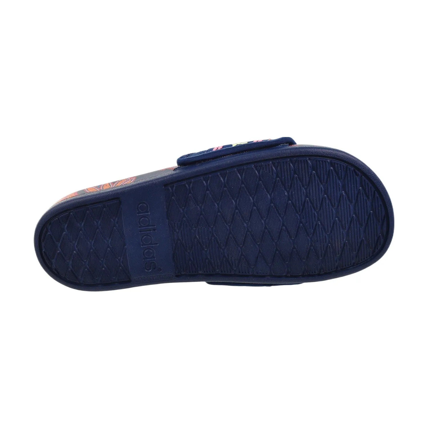 Adidas Adilette Comfort Women's Slides Mystery Blue-Hi-Res Yellow