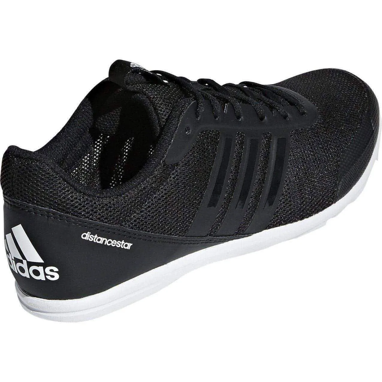 adidas Distancestar Womens Running Spikes - Black