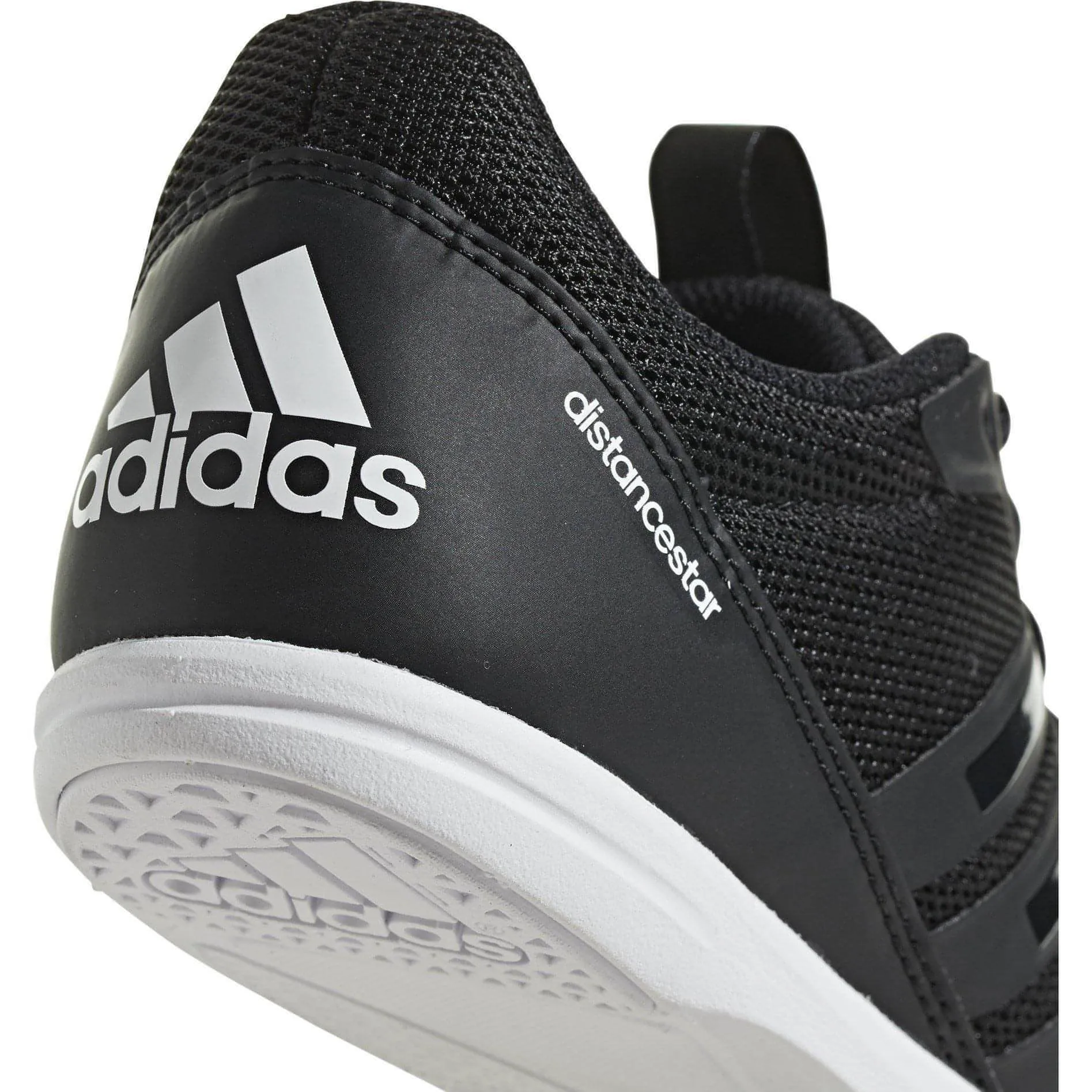 adidas Distancestar Womens Running Spikes - Black