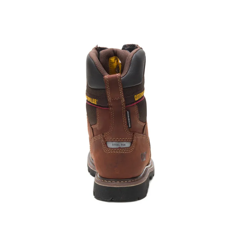 Alaska Men's Steel-Toe Work Boots Wp Walnut