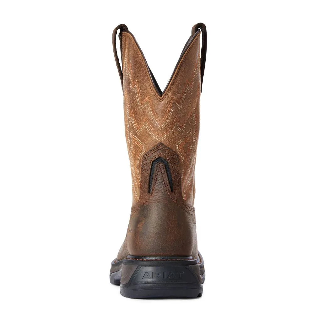 'Ariat' Men's Big Rig EH WP Soft Toe - Rye Brown