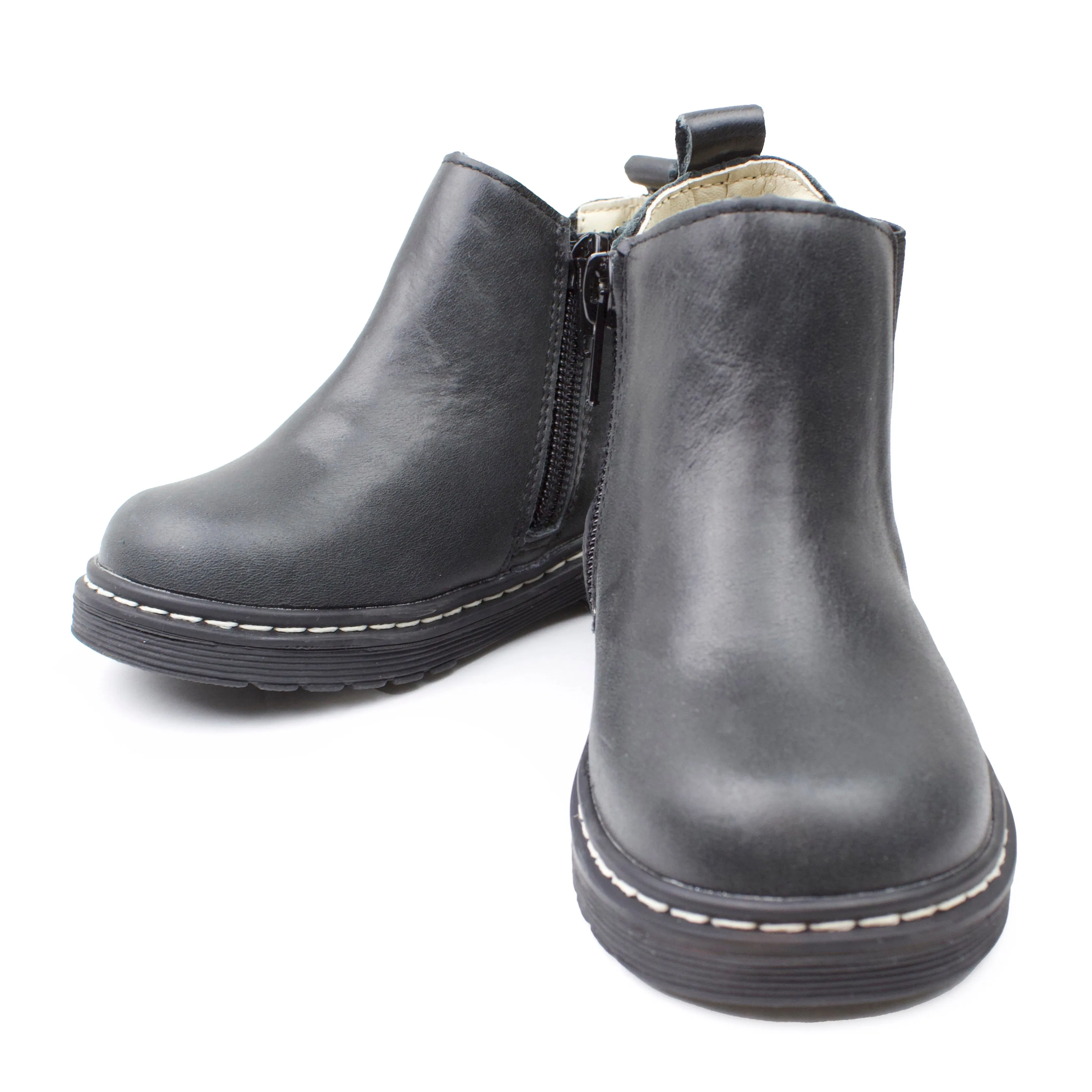 Black - Chelsea Boot - Hard Sole