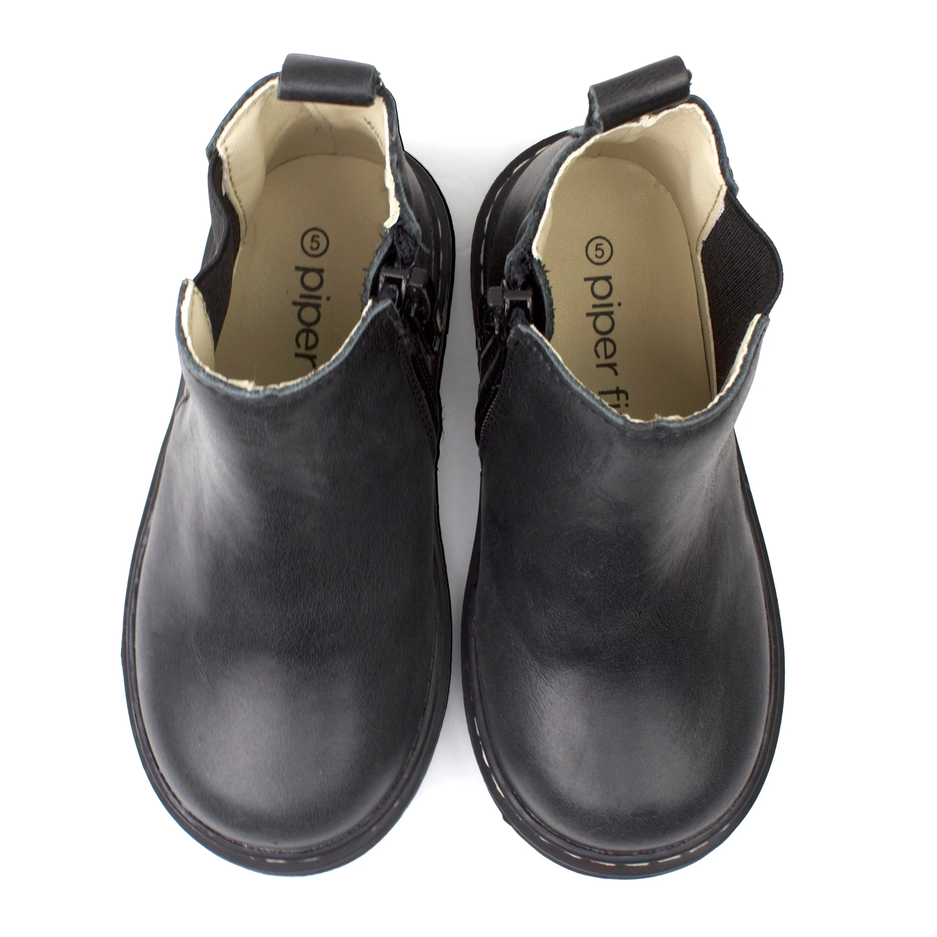 Black - Chelsea Boot - Hard Sole