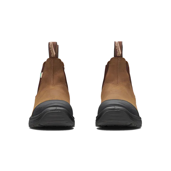 Blundstone 169 - Work & Safety Rubber Toe Cap Saddle Brown