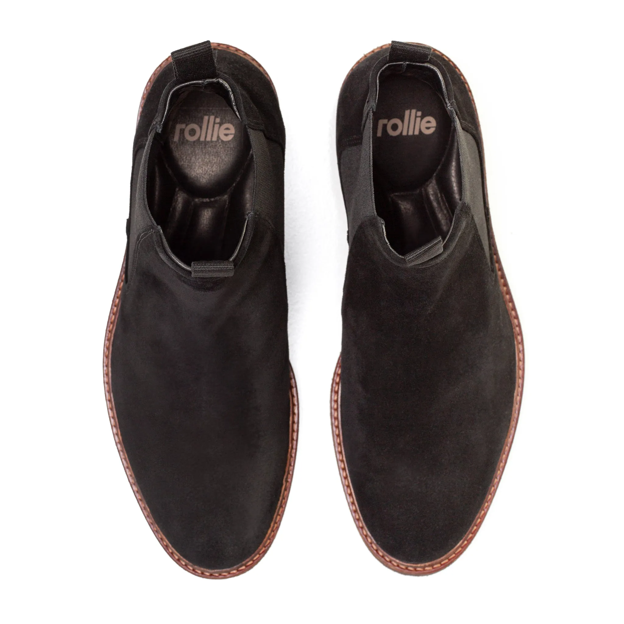 Chelsea Mens Leon Black Suede