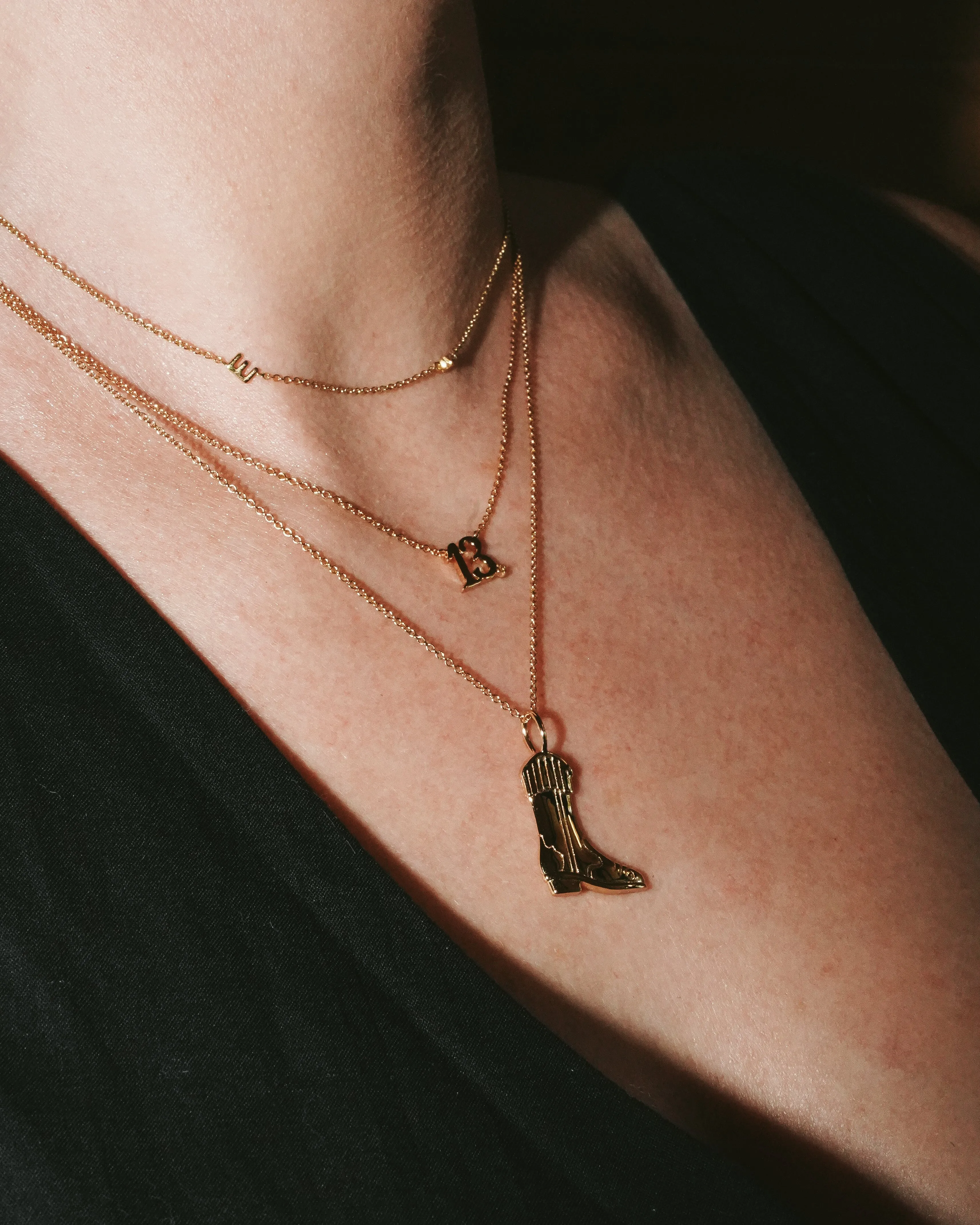 Cowboy Boot Necklace