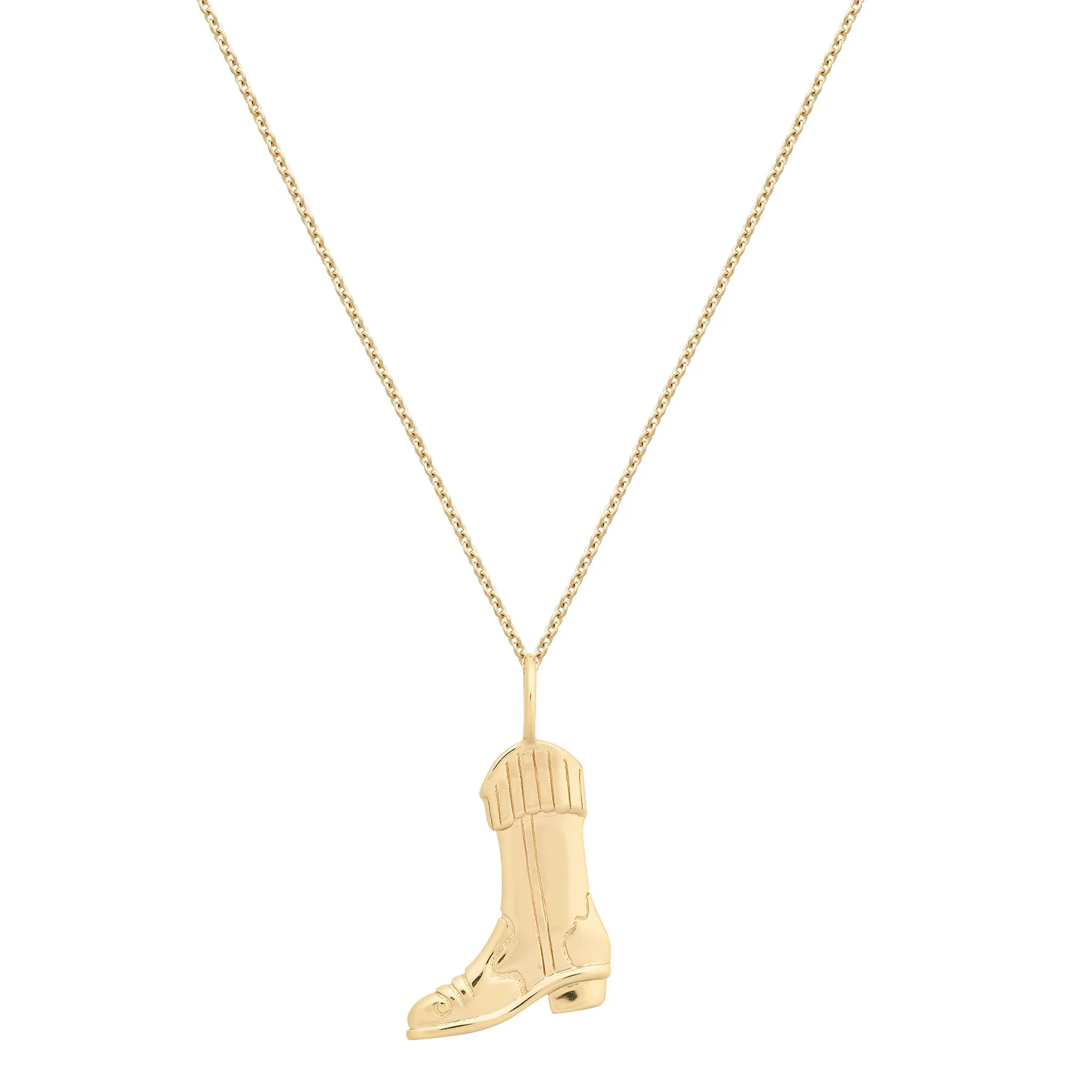 Cowboy Boot Necklace