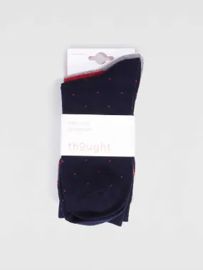 Dane Bamboo Pattern Pack Of Socks - Multi