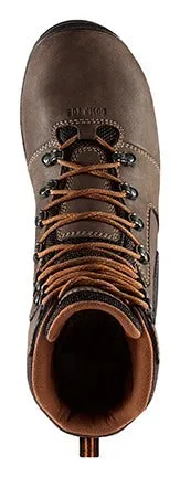 'Danner' Men's 8" Vicious WP Comp Toe - Brown / Black