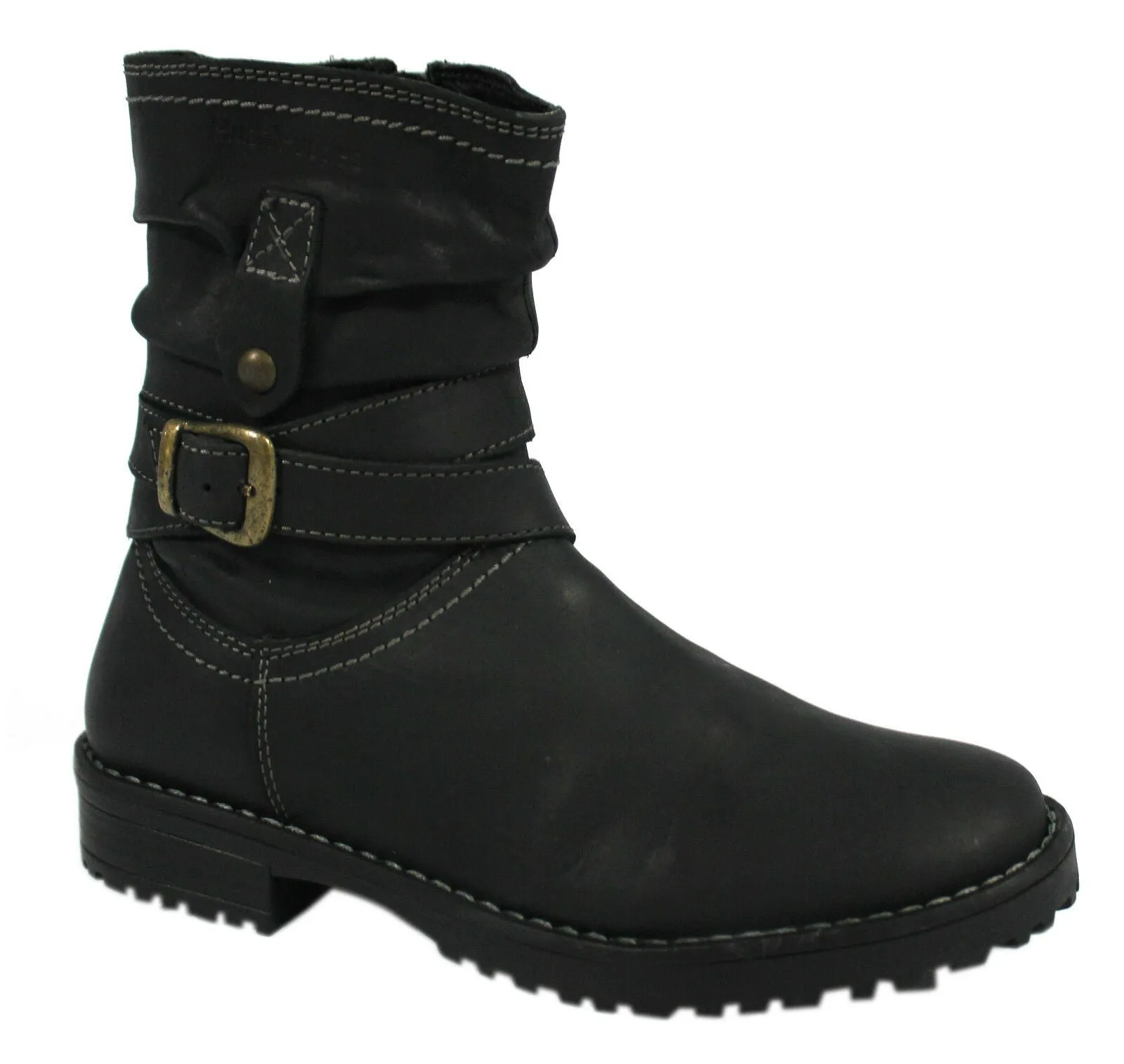 Hush Puppies Lucielle Kids Black Boots