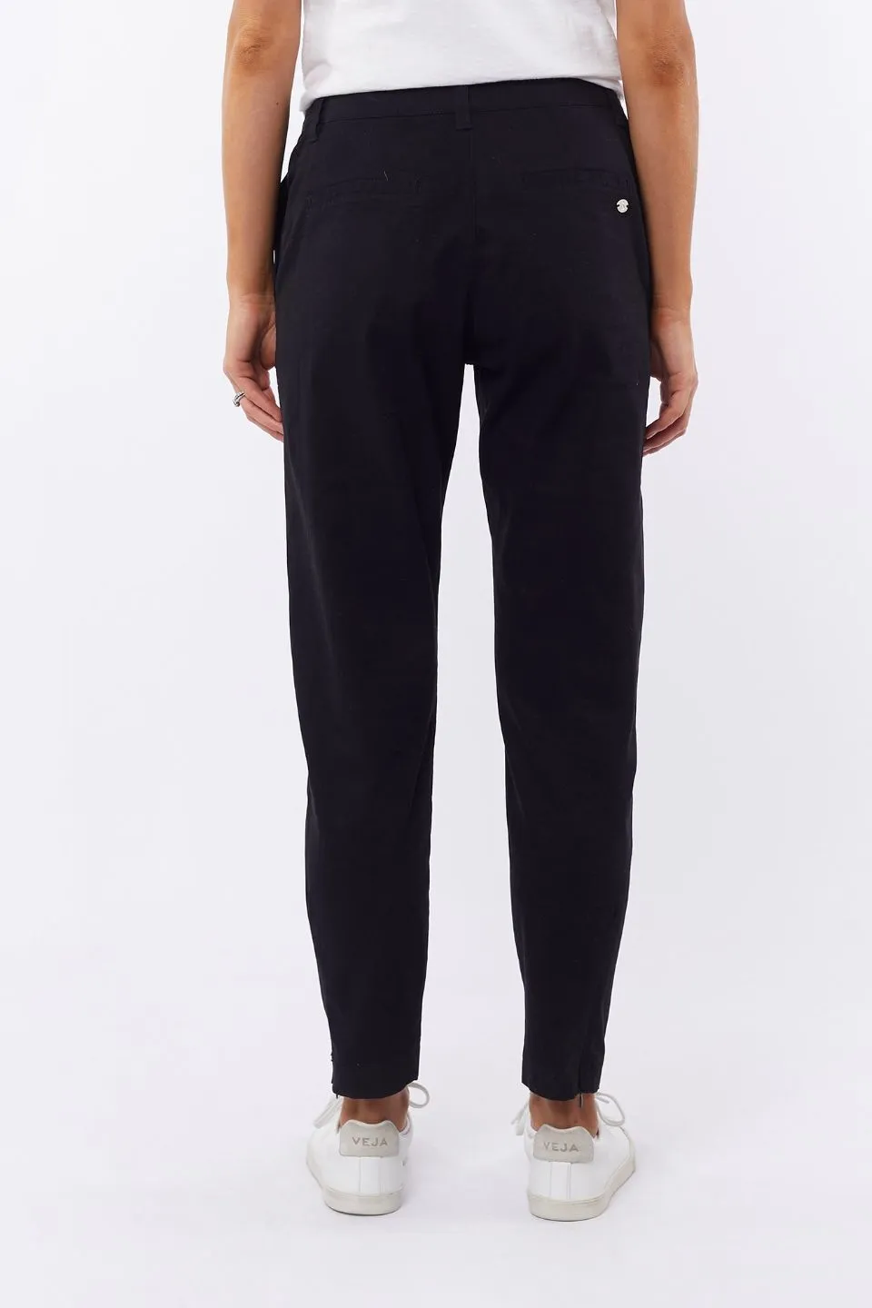 Jenna Stretch Black Pant