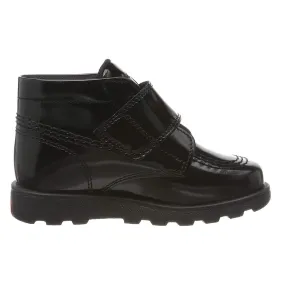 Kickers Fragma Hi Shine MTO Kids Black Shoes