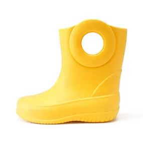 Kid's Yellow Kendall Garden Boots Rain Boots by Okabashi Made in USA