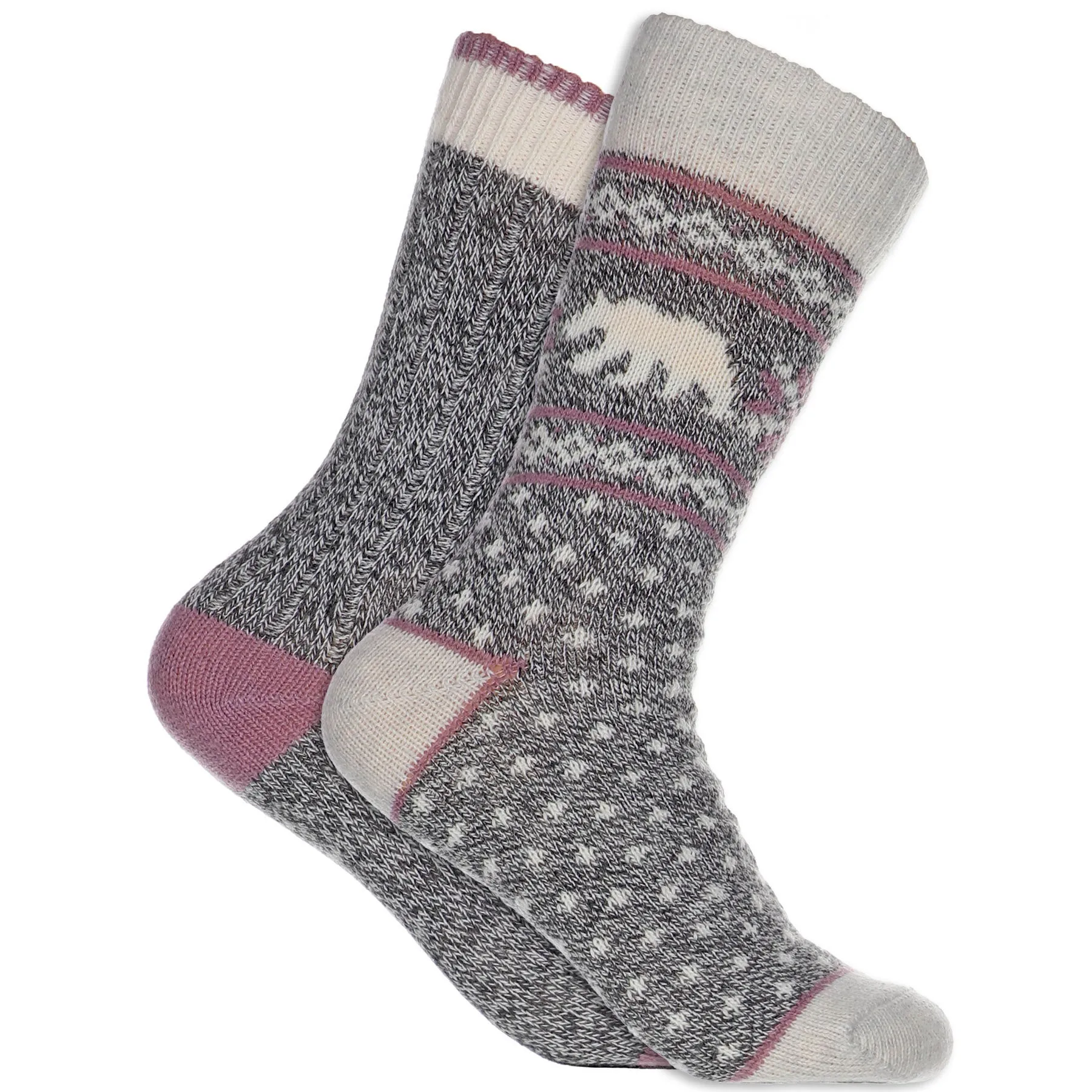 Knowlton Women's Wool Blend Socks 2-pack