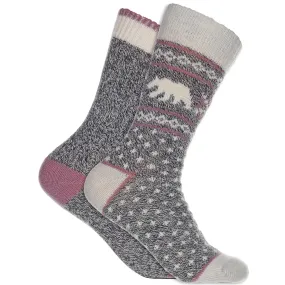 Knowlton Women's Wool Blend Socks 2-pack