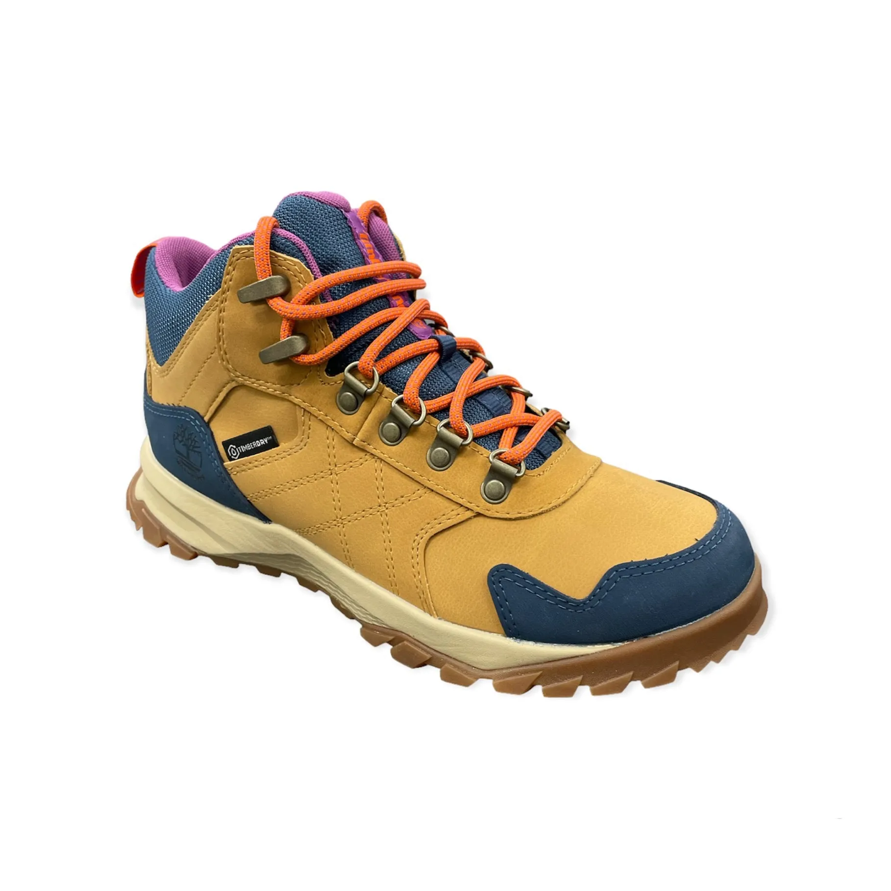 Lincoln Peak Mid Waterproof Hiking Boots - Wheat Color