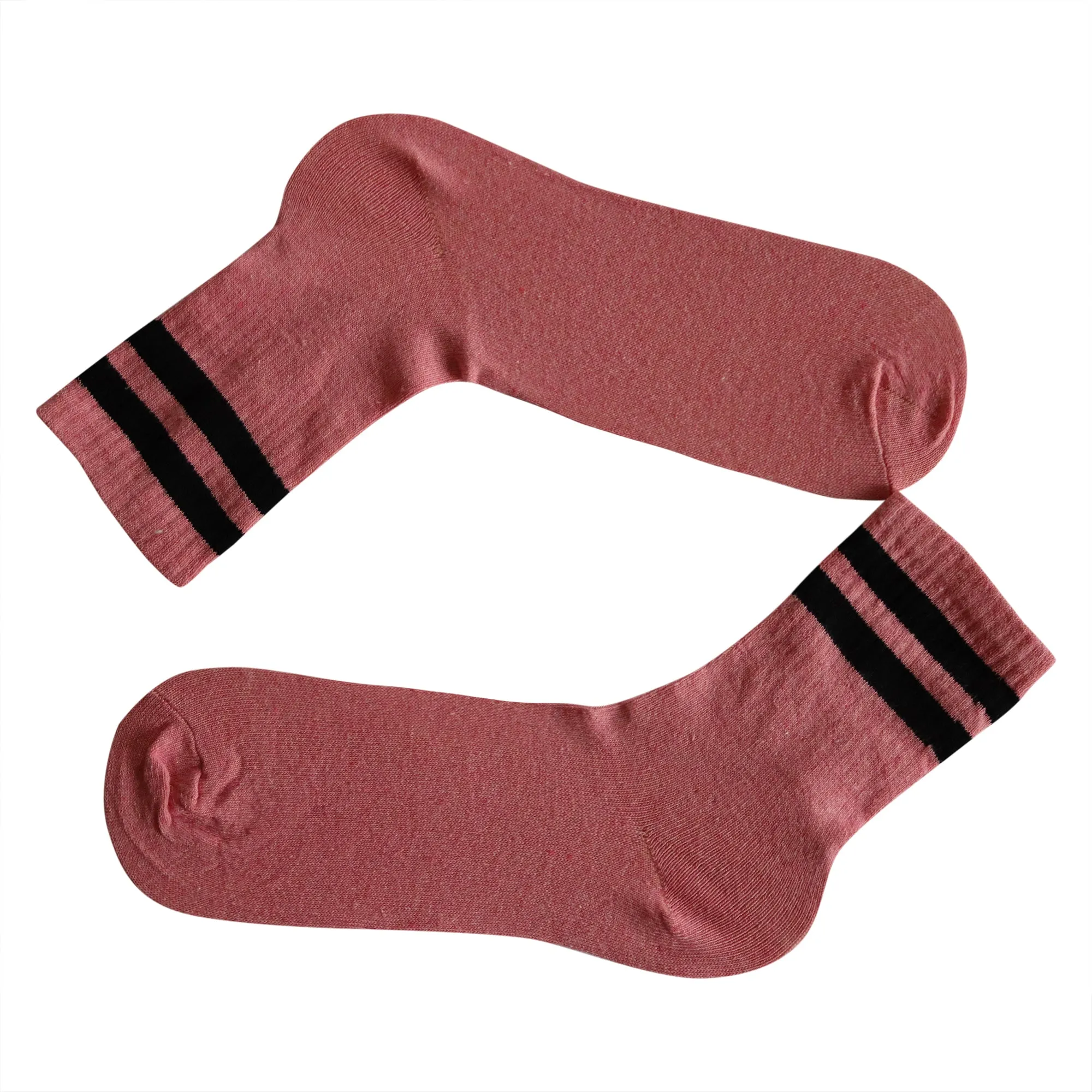 Louluu Women 2stripe Tennis Socks Box 5