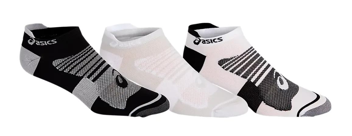 M Asics Quick Lyte Plus 3 Pack Socks