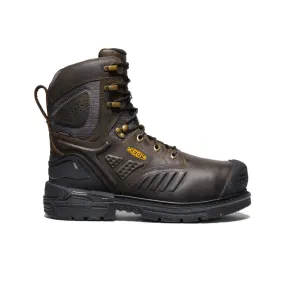 Men's CSA Philadelphia  8" Internal MET Waterproof Boot (Carbon-Fiber Toe)  |  Cascade Brown/Black