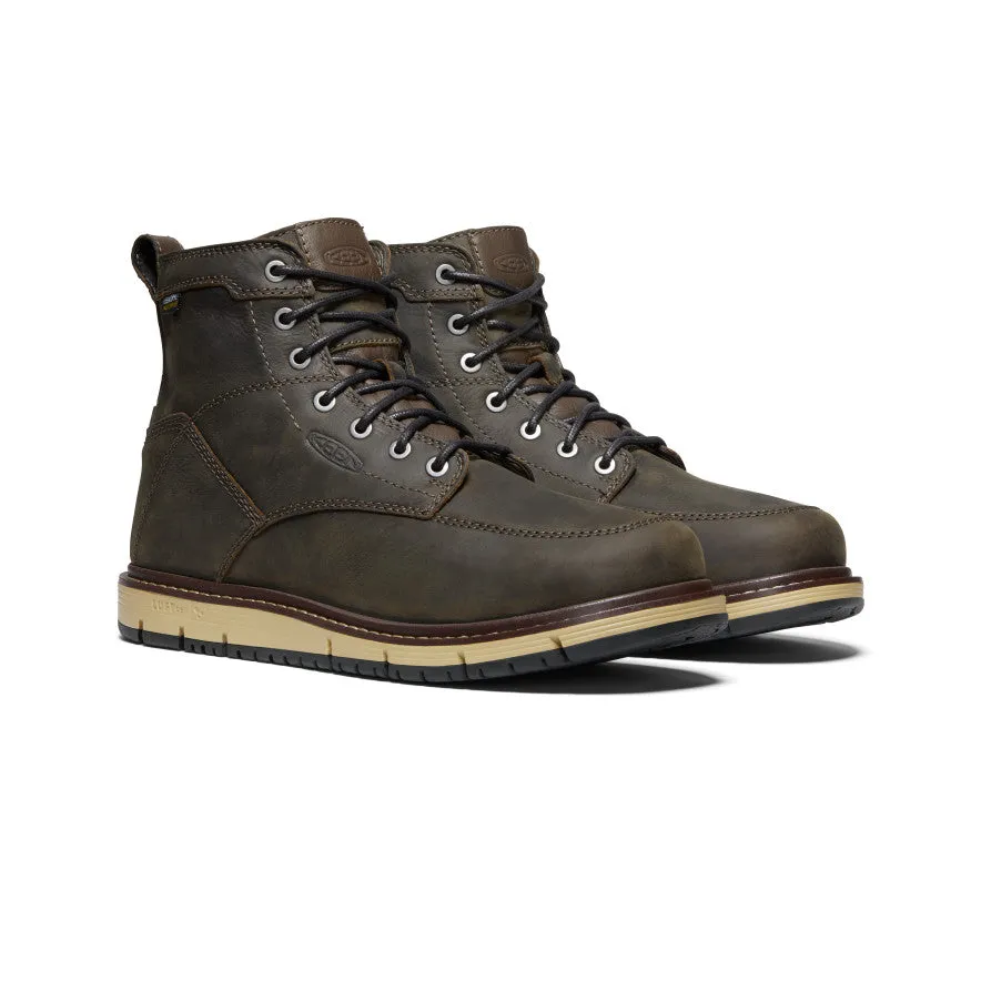 Men's San Jose 6 Waterproof Boot (Soft Toe)  |  Cascade Brown