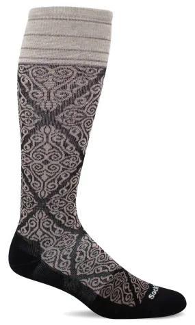 The Raj Knee-High - Black Firm Compression (20-30mmHG)