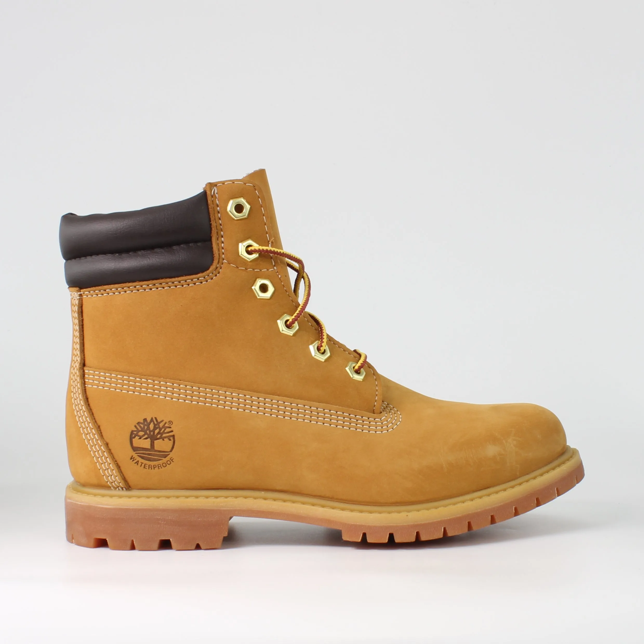 Timberland 6 Inch Waterville Double Collar Wheat Womens Boots 42687