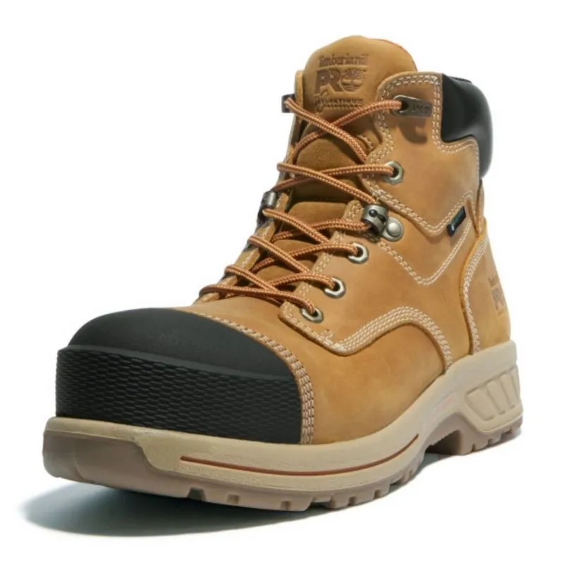 Timberland PRO Endurance HD Men's 6 Waterproof Composite Toe Work Boot A1Q6S - Tan