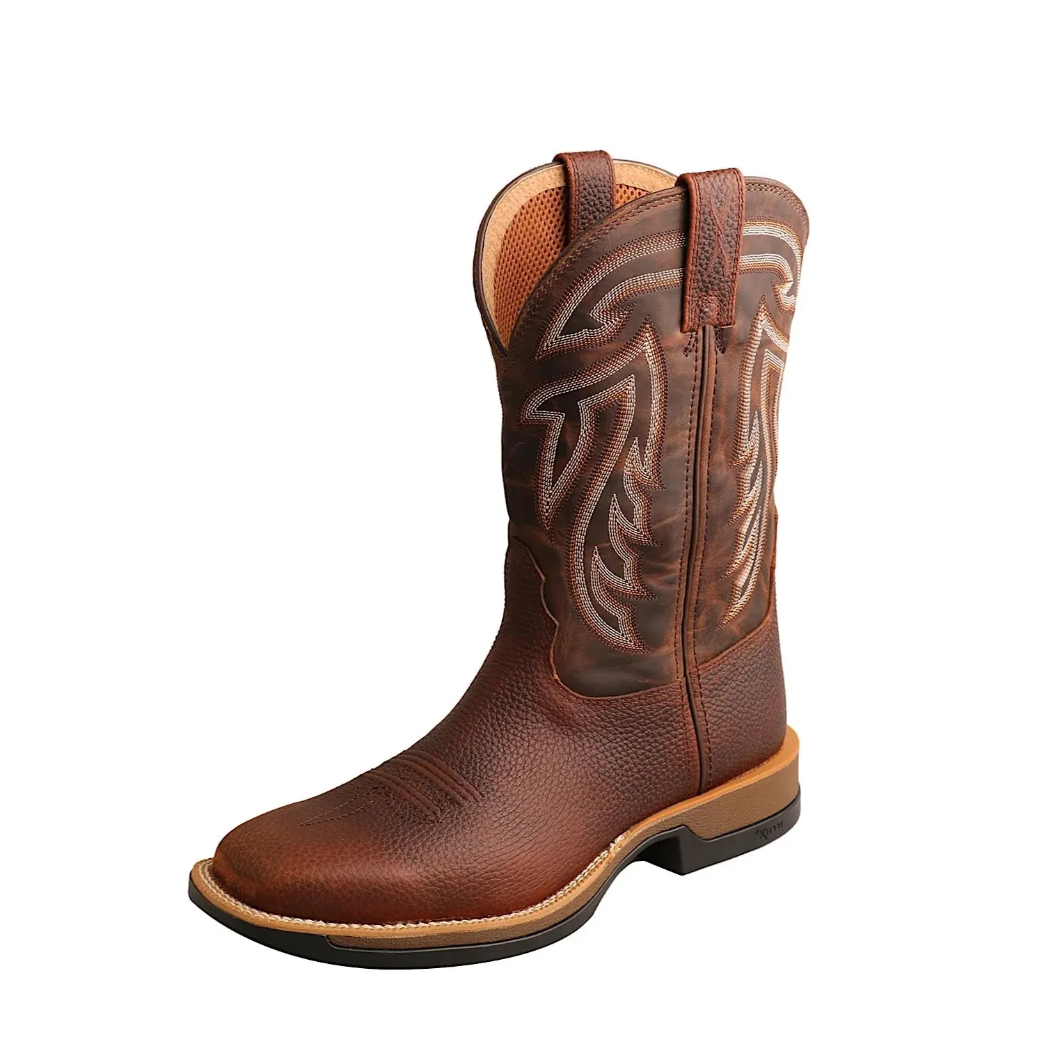 Twisted X Mens 11 Tech X Boot Mahogany/Mocha