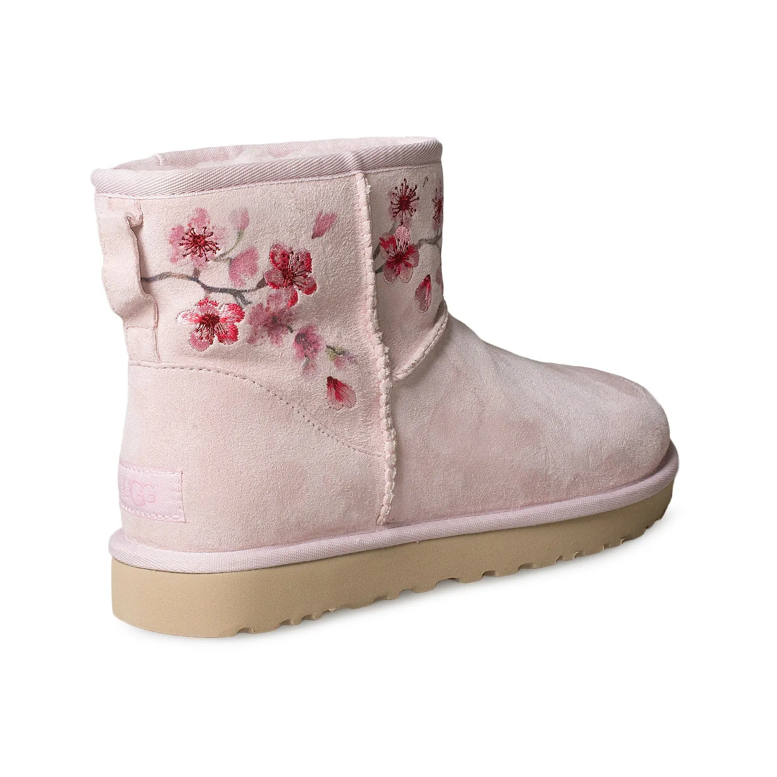 UGG Classic Mini Blossom Seashell Pink Boots - Women's