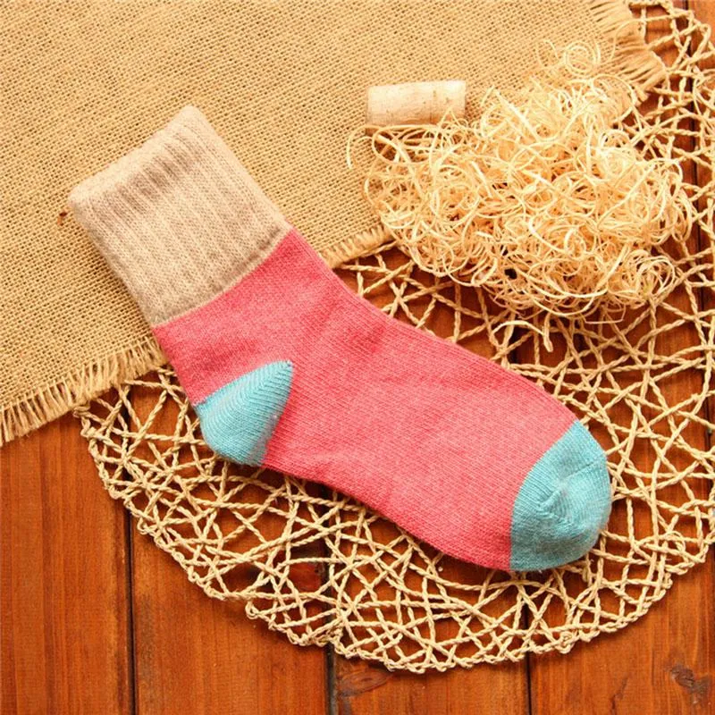 Women Winter Wool Thick Socks(5 Pairs)