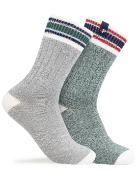 Women's Crew Boot Socks 2-Pack